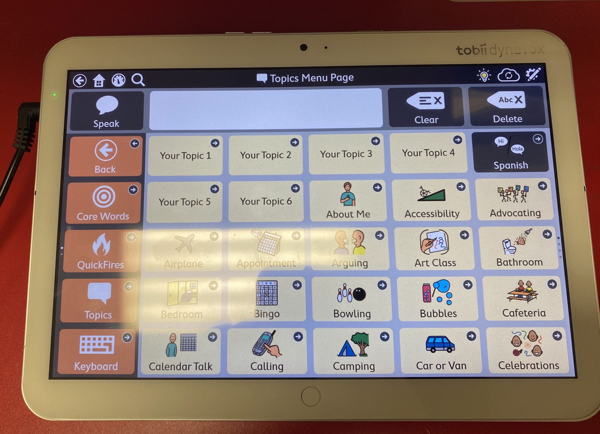 Aac Lab Augmentative and Alternative Communication (AAC) - Assistive and ...