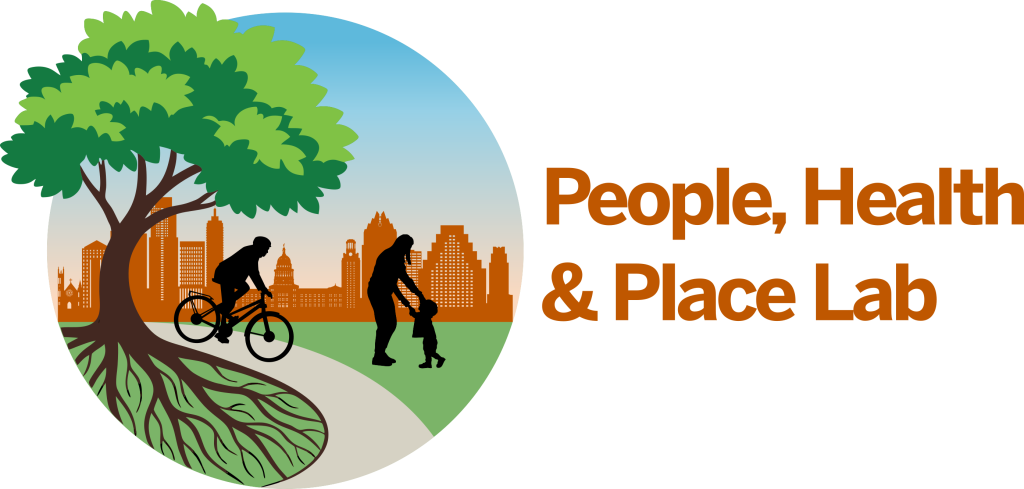 Logo for the People, Health & Place Lab